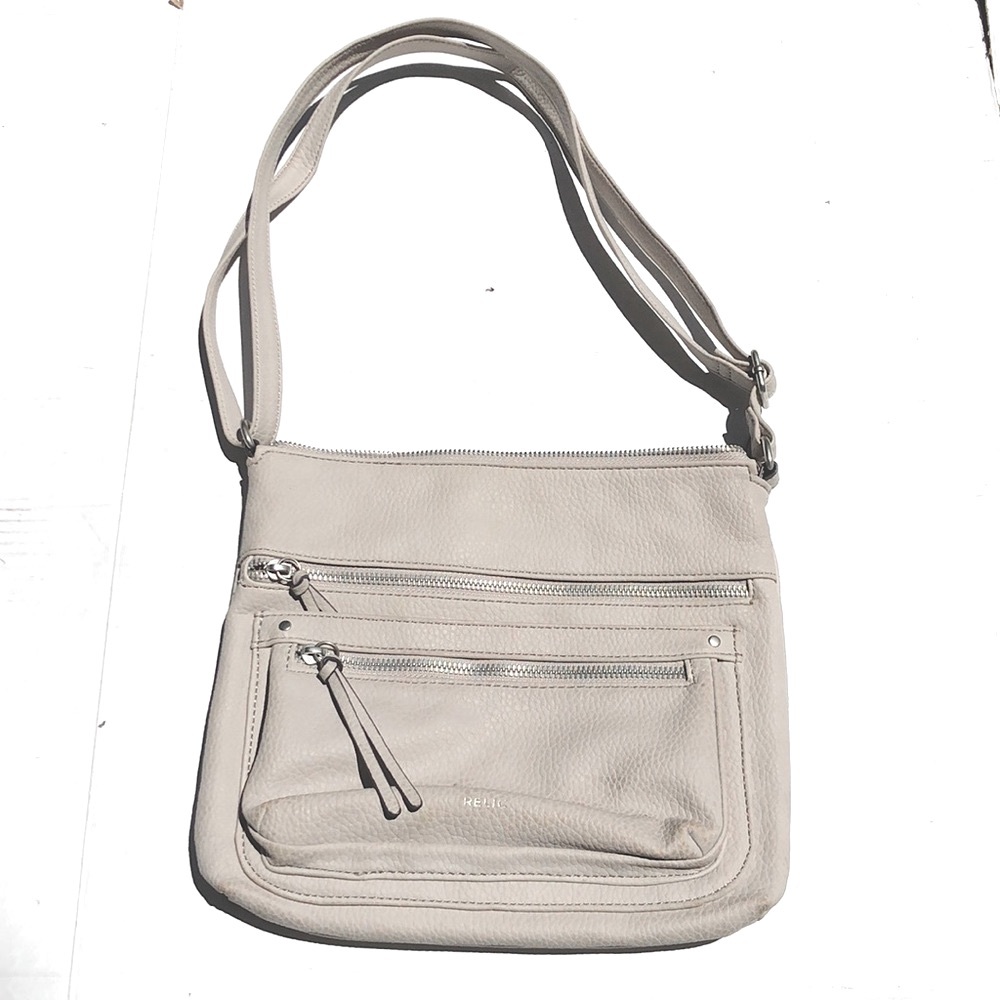 Relic silver shoulder hand bag purse